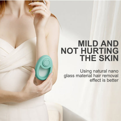 Upgraded Crystal Hair Eraser – Painless Exfoliating Hair Removal Tool