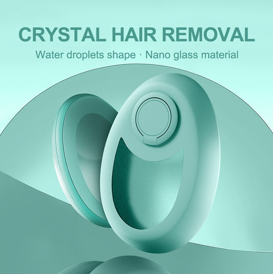 Upgraded Crystal Hair Eraser – Painless Exfoliating Hair Removal Tool