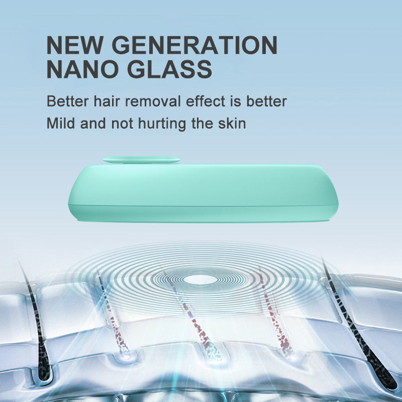 Upgraded Crystal Hair Eraser – Painless Exfoliating Hair Removal Tool